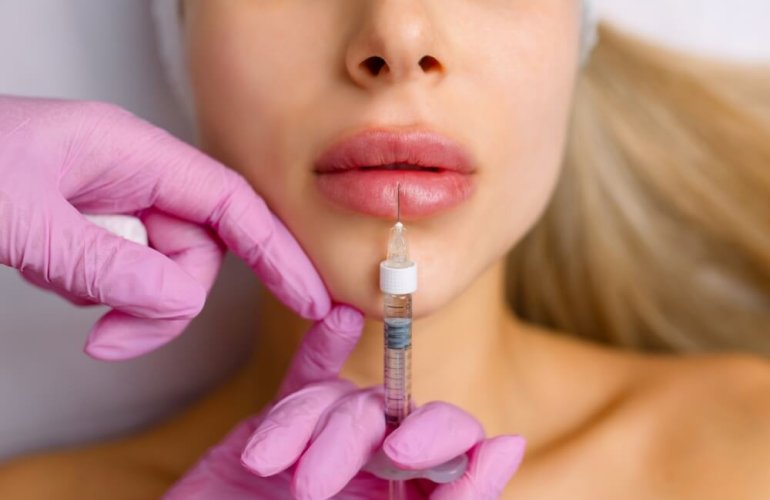 Modern med spa clinic offering lip filler in Tampa
