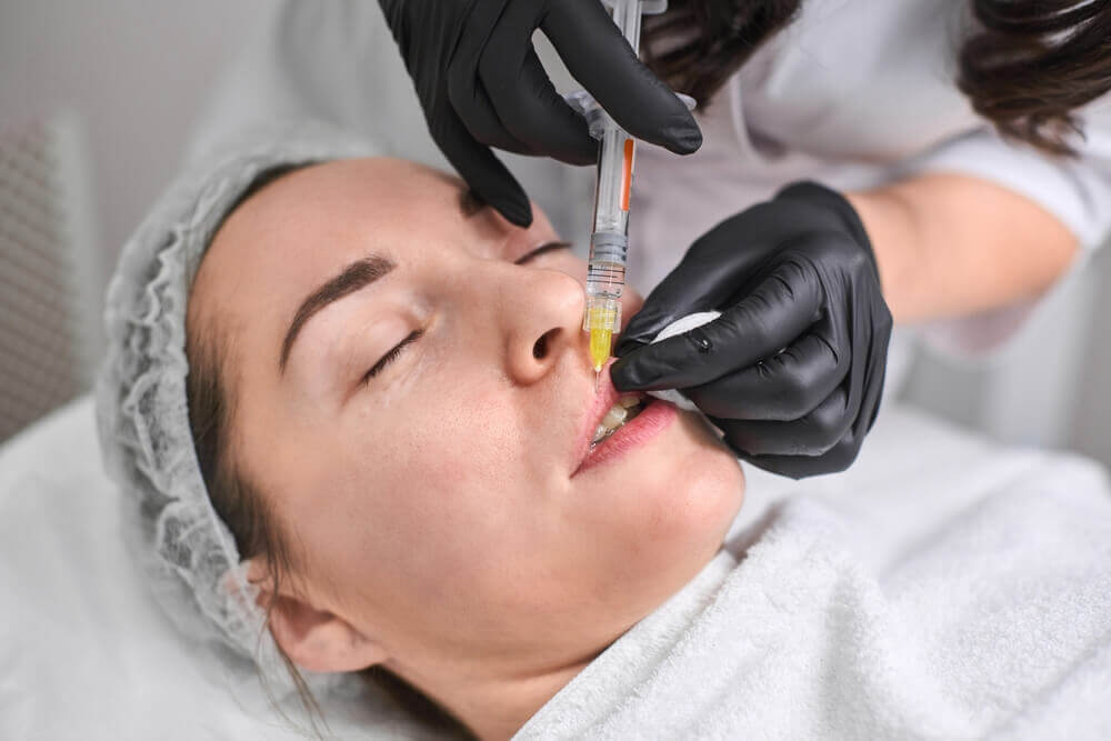 Cosmetic consultation for lip enhancement in Tampa clinic